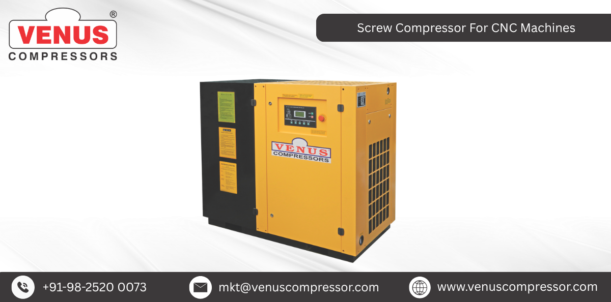 Screw Compressor For CNC Machines